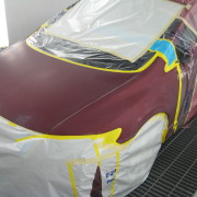 Car before being painted